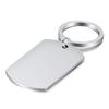 Gran oferta de colgante de acero inoxidable pulido con espejo, accesorios de joyería con letras, placa de identificación militar, placa de identificación para perro, llavero de acero inoxidable con letras