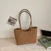 Bolso de moda transfronterizo simple de gran capacidad para mujer, nuevo bolso de hombro para el día a día 2026, bolso tote estilo coreano, bolso de axila