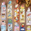 30 Marcadores de Livro de Papagaio Originais Desenho Animado Pintados à Mão, Materiais Literários e Criativos, Marcadores de Página para Leitura Ins DIY