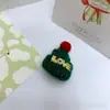 Set de Gorros Navideños Accesorios Árbol de Navidad Bastón de Caramelo Gorro Navideño de Lana Lazo Accesorios DIY Accesorios para Ropa