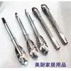 Suministros de Cocina de Acero Inoxidable Pinza para Alimentos Pinza para Barbacoa Pan Buffet Pinza para Barbacoa Pinza de Silicona Multiusos para Alimentos