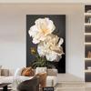 Vila Dafen Pintura a Óleo Pintura de Chão Estilo Creme Sala de Estar Pintura Decorativa Salão de Flores Pintura para Pendurar Atrás do Sofá Mural de Parede Pintura