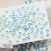 Explosiones de网红 azul pavo real joyería para uñas plana súper brillante gotas de agua ojo de caballo hoja de arce taladro de uñas mixto venta al por mayor