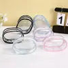 Bolsa con Cremallera de PVC Tamaño Pequeño Comida para Gatos Comida para Perros Portátil Bolsa de Empaque Portátil Golosinas para Mascotas 10cm Cubierta Protectora para Bebé Transparente