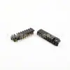 Soporte de Batería para Instrumento de Belleza Espaciado 2.5 Conector de Portátil Hembra B02F-A-8P-S2 Cobre Fósforo Anti-Dumb