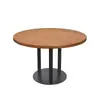 Juego de Mesa y Sillas con Sofá para Cafetería Tienda de Té con Leche de Madera Maciza, Silla de Comedor Comercial de Ratán para Casa de Té Restaurante Occidental