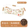 Almohada Triangular de Trigo Sarraceno para Adultos Oficina en Casa Almohada Triangular para Columna Cervical Protección para el Cuello en Verano Almohada para Siesta Almohada para Dormir Adecuada para Toda la Familia