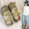 Sandalias Deportivas Antipatadas Estilo Ballet para Niños 2026 Tenis Casuales de Suela Suave para Niñas Zapatos Mary Jane Estilo Funcional