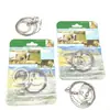 Serra de Fio Manual para Exterior, Cartão de Sucção, Serra de Arame de Aço, Serra de Salvamento, Serra de Aço Inoxidável, Ferramentas e Suprimentos de Sobrevivência ao Ar Livre