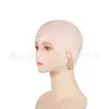 Mascarilla de Cabeza Calva Falsa de Monje Monja Cabeza Calva Vinilo Película y Televisión Realista Peluca Mascarilla Calva Venta Directa de Fábrica