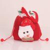 Decoraciones navideñas Bolsa navideña bolsa de dulces bolsa de regalo para ancianos bolsa de manzana de muñeco de nieve bolsa de regalo con cabeza de ciervo venta al por mayor