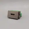 Enchufe de panel de suelo de placa de circuito de 128 tipos HDMI HD sin soldadura en línea, enchufe de pared, accesorios, adaptador