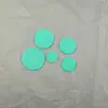 Accesorios para joyería DIY junta no tejida tela de fieltro disco de fondo redondo soporte para flores hecho a mano soporte soporte parche