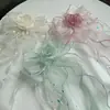 Cortina de Gasa con Lentejuelas Estilo Francés Lujo Ligero Lazo de Camelia Sujeta Cortinas Almacenamiento de Ventana de Dormitorio Cuerda de Sujeción Regalo de Inauguración