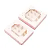 Cajas de Empaque de Chocolate Estilo Ventana Personalizadas, Cajas de Cartulina Blanca Personalizadas, Cajas con Cuelga Oreja Personalizadas, Empaques para Insignias y Monedas Conmemorativas
