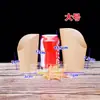 Bolsa de Batata Asada Caja de Batata Asada Puesto Callejero Rojo Asado Papel Kraft Bolsa de Papel Desechable para Batata Asada Pareja