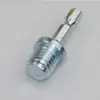 Disco lixa veludo autoadesivo disco de polimento haste de conexão conversor de haste hexagonal broca elétrica cabeça de conversão M10