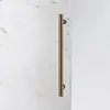 Puerta de Ducha Corredera Sin Marco Recta de Vidrio para Habitación de Ducha, Partición de Vidrio, Acero Inoxidable 304, Rueda Doble Colgante