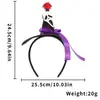 Diadema Divertida de Dibujos Animados para Halloween Accesorios para el Cabello Decoraciones para Fiesta Temática del Festival de Fantasmas Diadema de Murciélago Araña Hebilla para la Cabeza