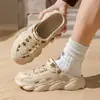 Sandalias Deportivas de Alta Calidad Diseño Hueco Transpirable Unisex Zapatos de Playa Estilo Urbano Pantuflas de Punta Cerrada