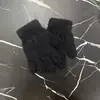 Luvas Infantis de Outono e Inverno Cor Lisa Quentes Anticongelantes e Resistentes ao Frio Cinco Dedos Divididos Bebê Novo Estilo Meninos e Meninas