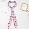 Cachecol Longo Estreito de Seda com Bolinhas Pretas Cachecol Feminino Isolado Estilo K Versátil Combinação com Bolsa Camisa Fita Streamer