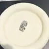 Anillo de Plata con Flor de Cruz Microincrustada y Perla para Mujer, Retro, de Alta Gama, Lujo Ligero, Moderno, Versátil