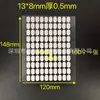 Fita Nano Dupla Face de Malha Especial para Pontas de Unha, Adesivos de Pé Blind Box, Cola Acrílica Transparente Sem Marca, Adesivo Fixador de Peça de Unha