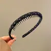Faixa de Cabelo com Bolinhas Estilo Coreano Mostra Temperamento Doce Reduz a Idade Aumenta a Altura Faixa de Cabelo Super Macia Não Machuca o Cabelo Lavagem de Rosto Maquiagem Pressionar o Cabelo
