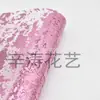 Papel de Embrulho de Gaze com Folha de Ouro, Papel de Malha Colorido Moderno Vazado para Embrulho de Flores, Materiais Florais DIY para Floriculturas, Flores Frescas