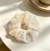 Elástico de cabelo tipo coque estilo coreano, scrunchie estilo preguiçoso, acessório de cabelo multicamadas, fornecimento de joalheria, direto da fábrica de origem