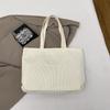 Bolso informal de pana de gran capacidad, nuevo bolso de estudiante estilo coreano Mori, bolso bandolera artístico, 2024