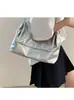 Bolsa de Braço Tendência de Nicho para Mulheres 2025 Nova Moda Outono Bolsa de Corrente Versátil Grande Capacidade Bolsa de Ombro Transversal