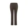 Pantalones de yoga de tiro alto, que realzan las caderas, adelgazantes, que favorecen la figura, ligeramente acampanados, para personas petite, adecuados para uso casual y versátiles