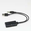 Módulo Bluetooth Universal para Carro Aux 3.5mm USB Atualizado Chicote Módulo de Entrada de Áudio Bluetooth Rca