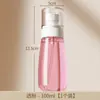Botellas Recargables de Viaje Botellas de Nano Spray Portátiles Botellas Recargables Tipo Pulsador Botellas de Almacenamiento para Spray de Alcohol Botellas Pulverizadoras Pequeñas Niebla Fina
