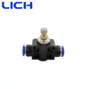 Conector Neumático Rápido de Enchufe Rápido Británico Americano NPT 5/32 1/4 5/16 3/8 Recto de Diámetro Variable Codo Cruzado Espejo