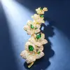 Broche Novo Hera Senso de Alta Qualidade Embutido Zircônia Acessórios Corsage Versátil Luxo Leve Jaqueta Acessórios de Vestuário Presente