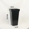 Cubo de Flores de Plástico Rectangular Grande para Flores Secas y Frescas, Anticaídas, Almacenamiento Personalizado