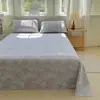 Lençóis de Cama de Tecido Grosso Antigo Classe A Peça Única 100% Algodão 100% Puro Engrossado Lençóis de Cama de Algodão e Linho Estilo Antigo Novo Estilo 2025 para Todas as Estações