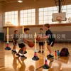 Copo de Basquete Treino Poste de Rebote Poste de Treino de Basquete Poste Marcador Equipamento de Treino de Basquete de Pé Obstáculo