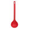 Cuchara de silicona para utensilios de cocina, resistente a altas temperaturas, de silicona, con mango largo, cuchara profunda, antiadherente, para cocinar en sartén.