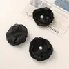 Principios de Primavera Luz Lujo Malla de Seda Brillante Borde Quemado Perla Camelia DIY Hecho a Mano Nicho Pendientes Pendientes Accesorios Accesorios