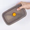 Caja de Almacenamiento Refrigerada de Acero Inoxidable para Refrigerador Doméstico Caja de Almacenamiento Rectangular Sellada Portátil para Exteriores Caja Sellada