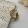 Anillo de encaje de plata de ley S925 con circón verde diseño de nicho joyería ligera medieval anillo de diamantes vintage francés joyería