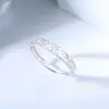 Anillo de Pareja Luminoso Mariposa de Fuegos Artificiales Plata de Ley 999 Textura Irregular Diseño de Nicho Anillo de Pareja Regalo de Cumpleaños