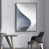 Parede de fundo minimalista moderna preto e branco varanda abstrata geométrica pintura decorativa sala de estar sofá mural corredor minimalista pintura suspensa