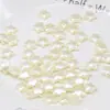 Decoração de corrente perfurada de pérola de imitação ABS Acessórios de joias DIY Acessórios para brincos de corrente de estrela Material