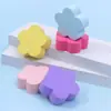 Esponja de Polvo Plana Personalizada con Forma de Pétalo Transfronteriza, Ultra Suave, No Absorbe el Polvo, Se Expande al Mojarse, Doble Uso para Maquillaje Seco y Húmedo, Bloque Esponja Cushion
