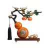 Nuevos Adornos de Caqui y Calabaza Estilo Chino para la Buena Suerte, Decoraciones para Sala de Estar, Regalos de Inauguración de Casa, Regalos de Año Nuevo